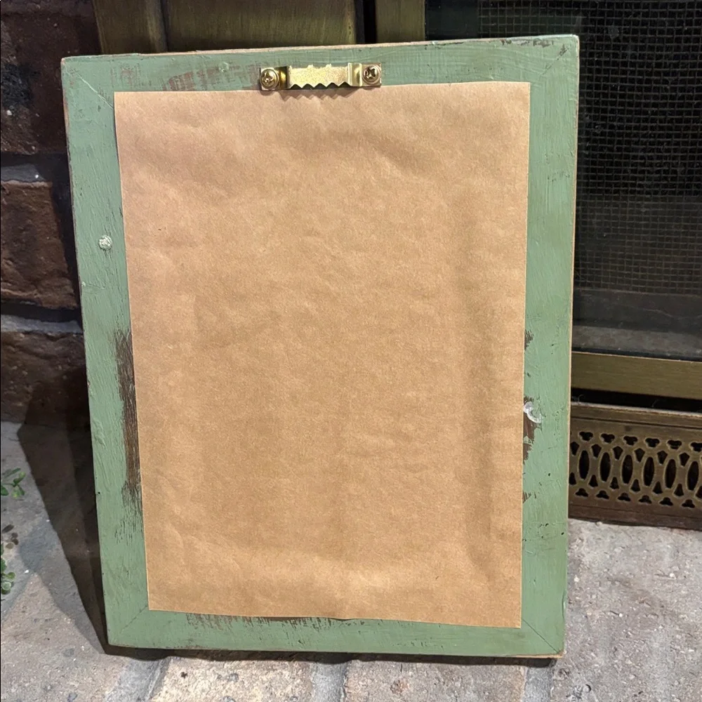 Framed Vintage Rose Print - Picture 4 of 4